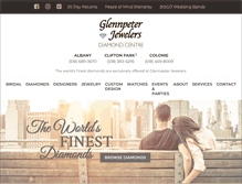 Tablet Screenshot of glennpeterjewelers.com
